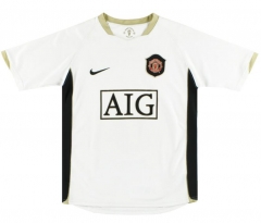 Retro Shirt 2006-07 Manchester United Kit Away Soccer Jersey