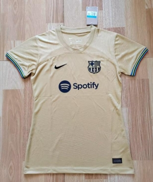 Women 22-23 Barcelona Away Soccer Jersey Shirt