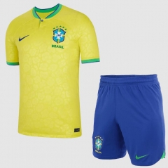 Brazil 2022 World Cup Home Soccer Kits