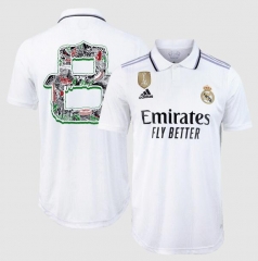 Unique #8 Player Version 22-23 Real Madrid 8th Club World Cup Champions Soccer Jersey Shirt