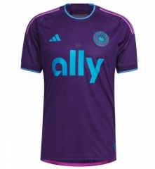 Player Version 23-24 Charlotte FC Crown Jewel Away Soccer Jersey Shirt