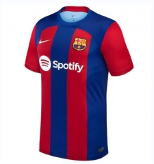 23-24 Barcelona Home Soccer Jersey Shirt