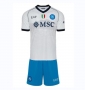 Children Kit 23-24 Napoli Away Soccer Uniforms
