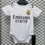 Little Kids 24-25 Real Madrid Home Soccer Babysuit