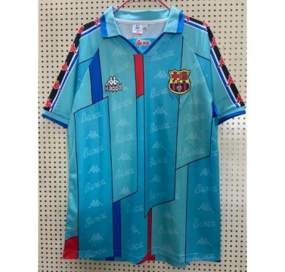 Retro 1996-97 Barcelona Away Soccer Jersey Shirt