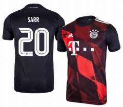 Bouna Sarr 20 Bayern Munich 20-21 Third Soccer Jersey Shirt