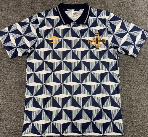 Retro 90-93 Northern Ireland Away Soccer Jersey Shirt