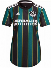 Women 21-22 Los Angeles Galaxy FC Away Soccer Jersey Shirt