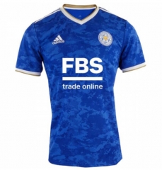 Player Version 21-22 Leicester City Home Soccer Jersey Shirt