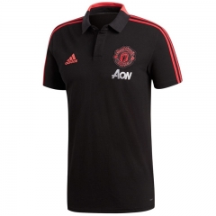 18-19 Manchester United Black Training Shirt