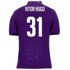 18-19 Fiorentina VITOR HUGO 31 Home Soccer Jersey Shirt