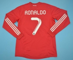 Real Madrid 2012 Third Retro Ronaldo #7 Shirt Long Sleeve Soccer Jersey