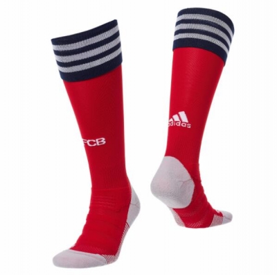 18-19 Bayern Munich Home Red Soccer Socks