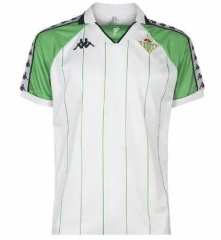 18-19 Real Betis White Retro Soccer Jersey Shirt