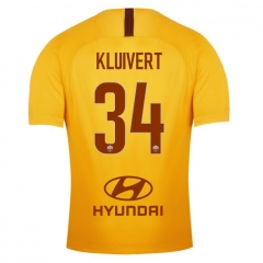 18-19 AS Roma KLUIVERT 34 Third Soccer Jersey Shirt