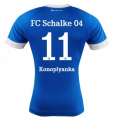 18-19 FC Schalke 04 Yevhen Konoplyanka 11 Home Soccer Jersey Shirt