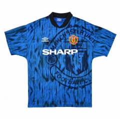Manchester United 1992/93 Away Retro Soccer Jersey Shirt