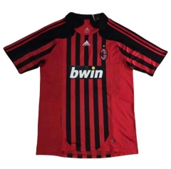 AC Milan 2008 Home Retro Soccer Jersey Shirt