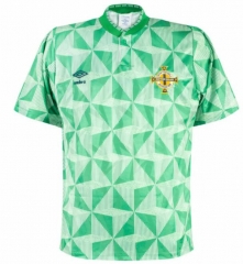Retro Shirt 1990 Northern Ireland Kit Home Soccer Jersey