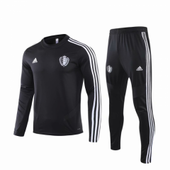 2020 Euro Belgium Black Suits Training Top and Pants