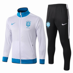 19-20 Brazil White Training Jacket and Pants