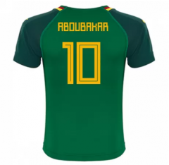 Cameroon 2018 World Cup Home Aboubakar Soccer Jersey Shirt