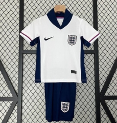 Children 2024 Euro Cup England Home Soccer Kits