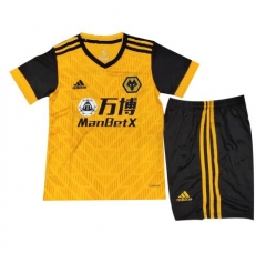 Children 20-21 Wolverhampton Wanderers Home Soccer Suits