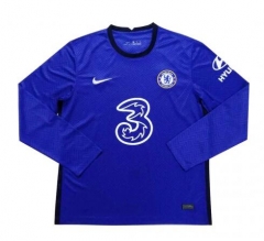 Long Sleeve 20-21 Chelsea Home Soccer Jersey Shirt
