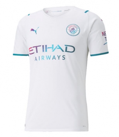 21-22 Manchester City Away Soccer Jersey Shirt