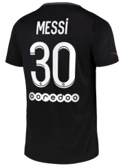MESSI #30 21-22 PSG Third Soccer Jersey Shirt