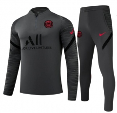 21-22 PSG Grey Training Top and Pants