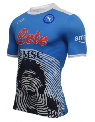 21-22 Napoli Blue Maradona Limited Edition Soccer Jersey Shirt