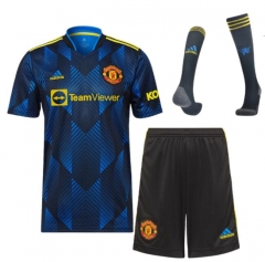 21-22 Manchester United Third Soccer Full Kits