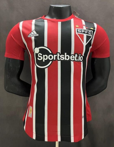 Player Version 22-23 Sao Paulo FC Kit Away Soccer Jersey