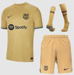 22-23 Barcelona Away Soccer Full Kits