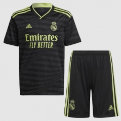 Children 22-23 Real Madrid Third Soccer Kits