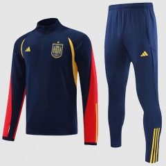 2022 World Cup Spain Navy Training Sweatshirt and Pants