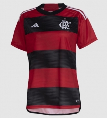 Women 2023-24 CR Flamengo Home Soccer Jersey Shirt
