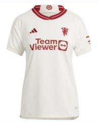 Women Shirt 23-24 Manchester United Third Soccer Jersey