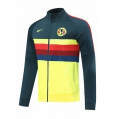 20-21 Club America Green Yellow Training Jacket