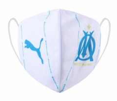 Marseille White Football Mask