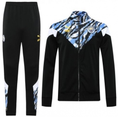 20-21 Manchester City Black Training Jacket with Pants