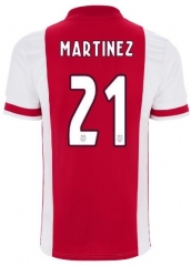 Lisandro Martinez 21 Ajax 20-21 Home Soccer Jersey Shirt