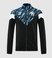 21-22 Marseilles Black Blue Training Jacket