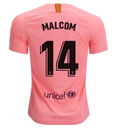 18-19 Barcelona Third Malcom Soccer Jersey Shirt