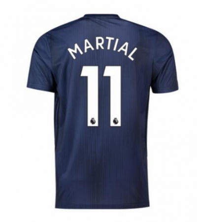 18-19 Manchester United Martial 11 Third Soccer Jersey Shirt