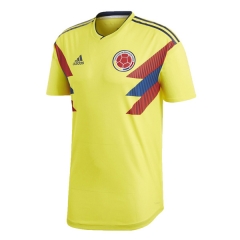 Colombia 2018 World Cup Home Soccer Jersey Shirt