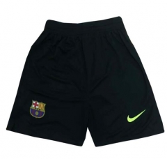 18-19 Barcelona Black Goalkeeper Soccer Shorts