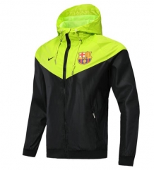 18-19 Barcelona Yellow Woven Windrunner Jacket